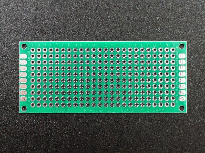 PCB, 3 x 7 cm Universal Prototype Board