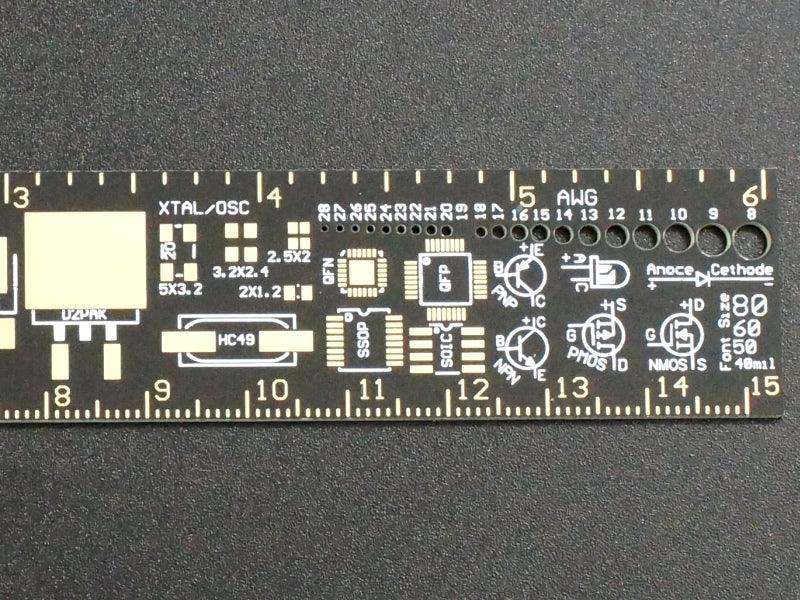 PCB Ruler, 6 Inch