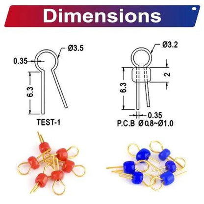PCB Test Point & Test Hook Clip Assorted Kit-4