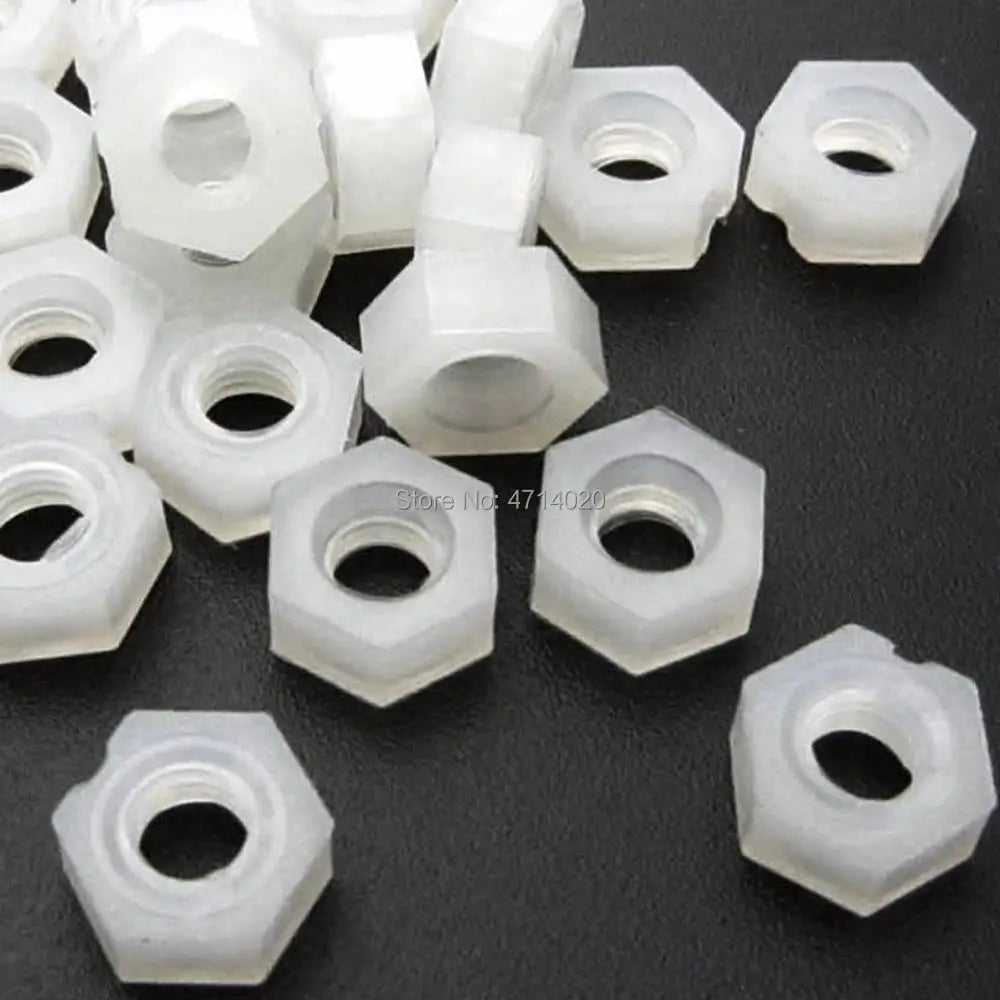 Pan_round_head_M2-M4_black_and_white_nylon_plastic_Phillips_screw_bolt_length_5-50mm