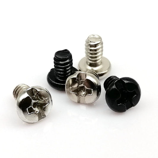 Phillips round head screw 6#-32×5mm for HDD, PC case, PSU, graphics card, and DIY computer mounting