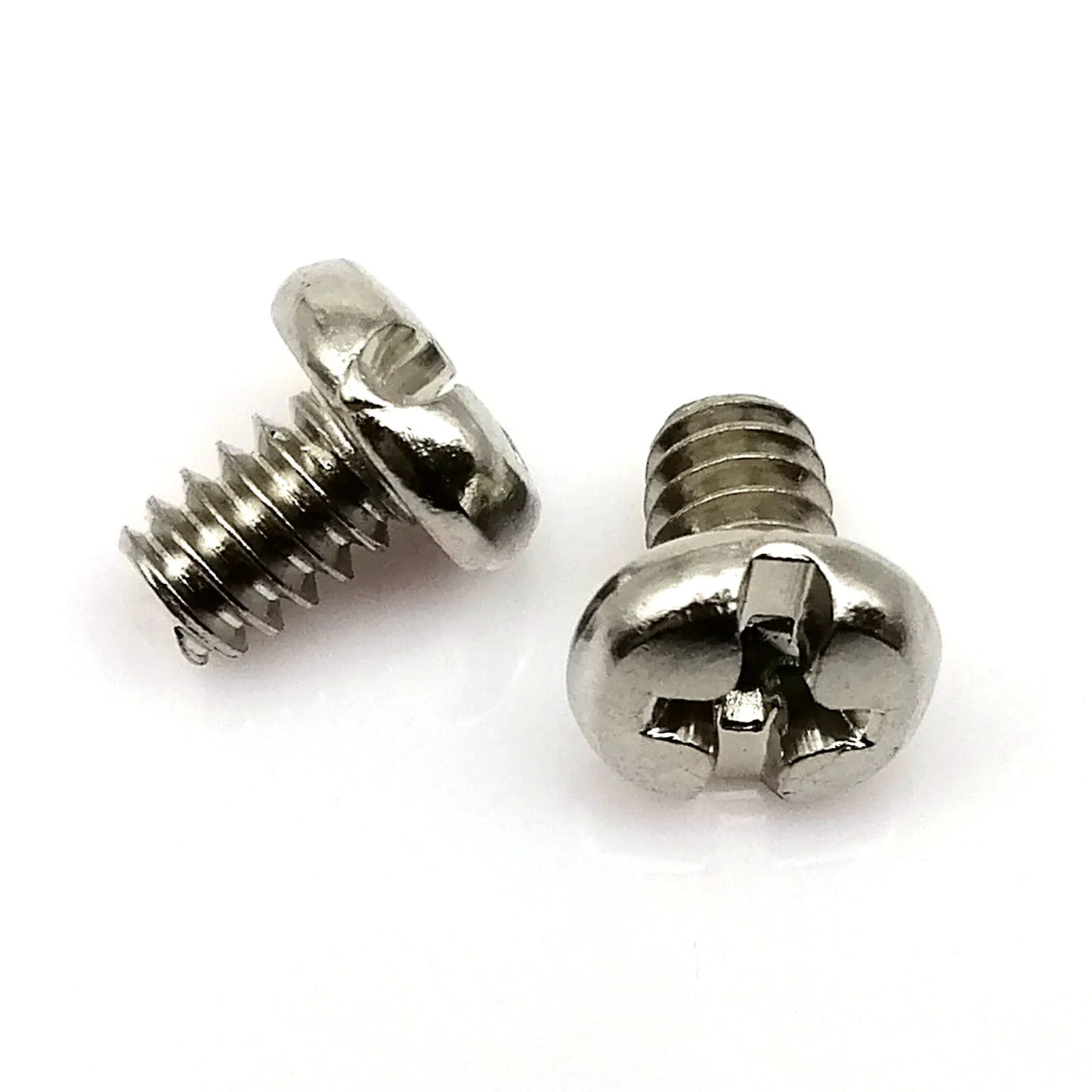 Phillips Round Head Screw 6#-32×5mm for Hard Drive, HDD, PC Case, PSU, Graphics Card, and DIY Computer Mounting Silver Keszoox