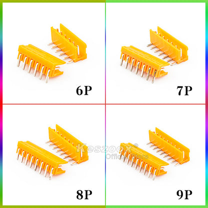 Top angle view of angled header
