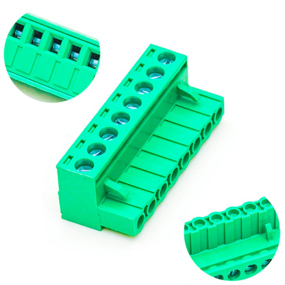 8-position green pluggable terminal