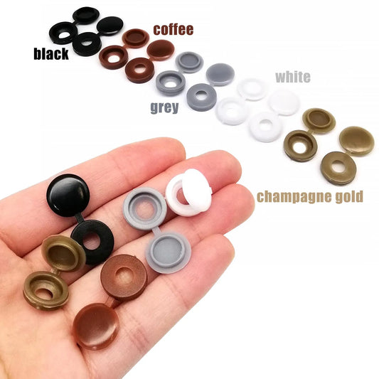 Plastic_self-tapping_screw_bolt_nail_nut_decorative_cap_protective_cover_foldable_hinged_for_furniture_and_car