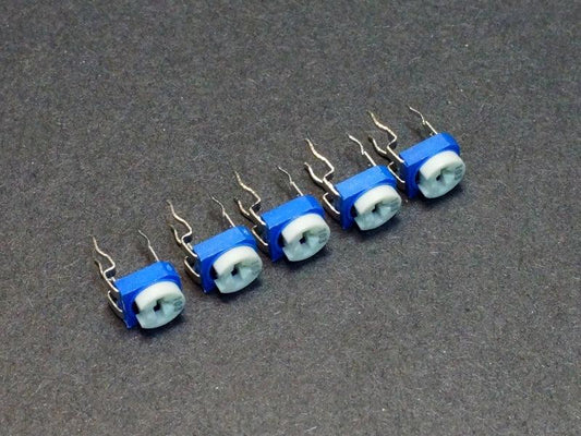Potentiometer 10K Single-Turn Trimmer (5-Pack)