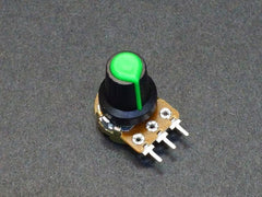 Potentiometer Control Knob – Green (4-Pack)