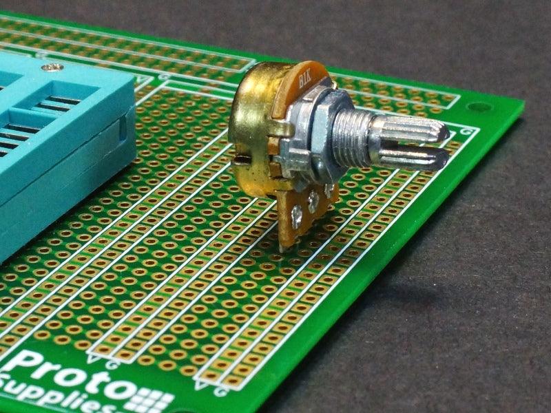 Potentiometer 5K Single-Turn Panel Mount