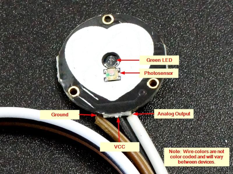 PulseSensor Heart Rate Sensor Module