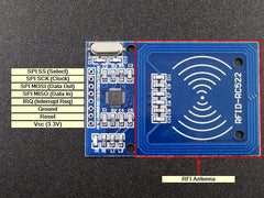 MFRC522 RFID Reader, Key Card and Key Ring