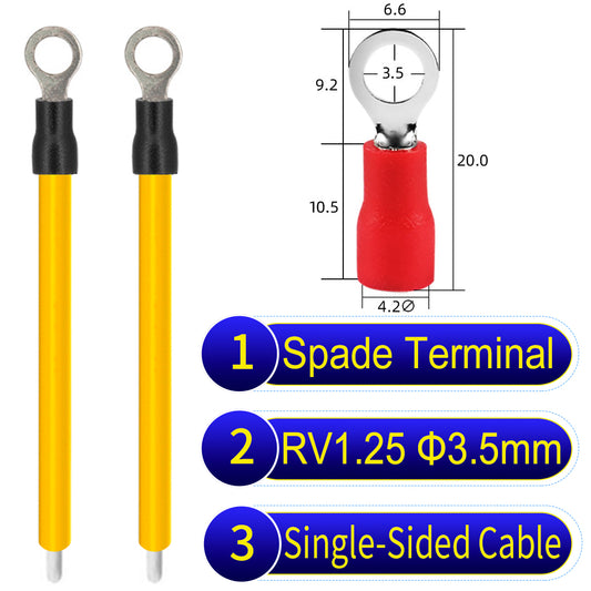 RV1.25_3.5mm_single-head_ring_terminal_18AWG_insulated_cable_Yellow_connector