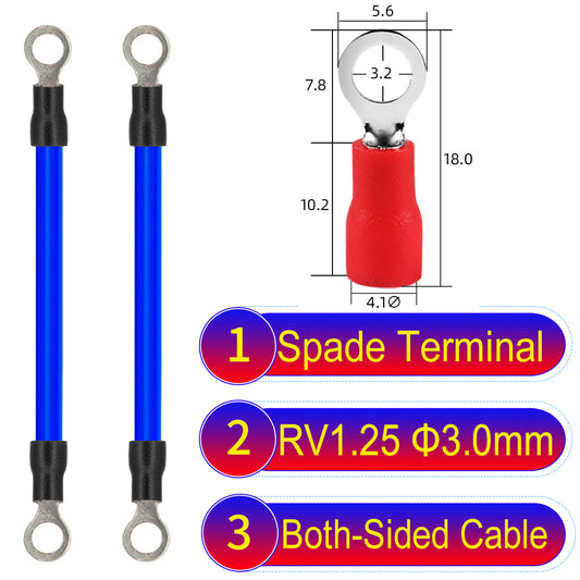 RV1.25_3mm_both_sided_ring_terminal_18AWG_insulated_cable_Blue_connector