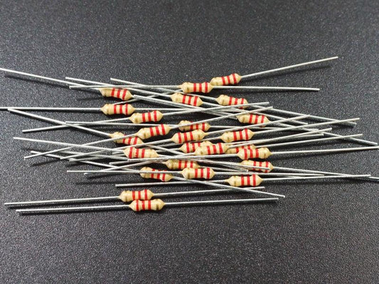 Resistor 2.2K Ohm 5% 1/4W (25-Pack)