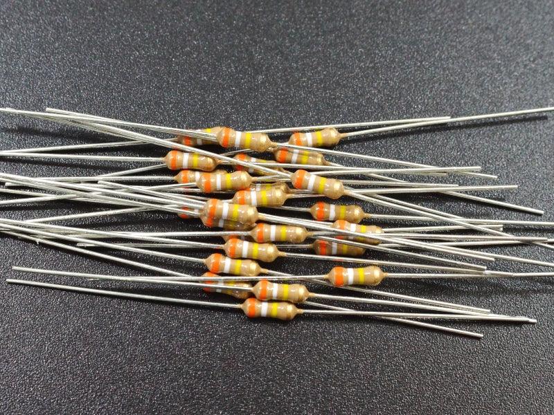 Resistor 390K Ohm 5% 1/4W (25-Pack)
