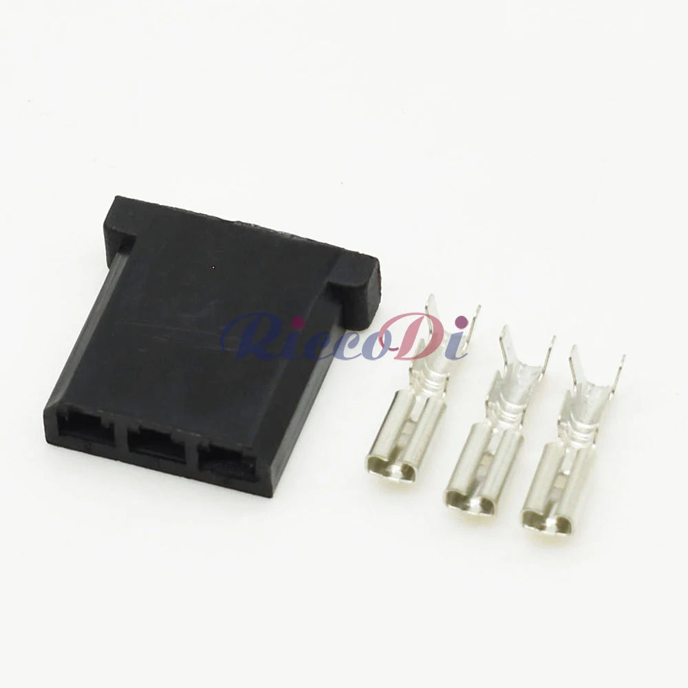 3 Pin Female Unsealed Automotive Wiring Harness Connector Plug 311906231B with Terminals 925015-1