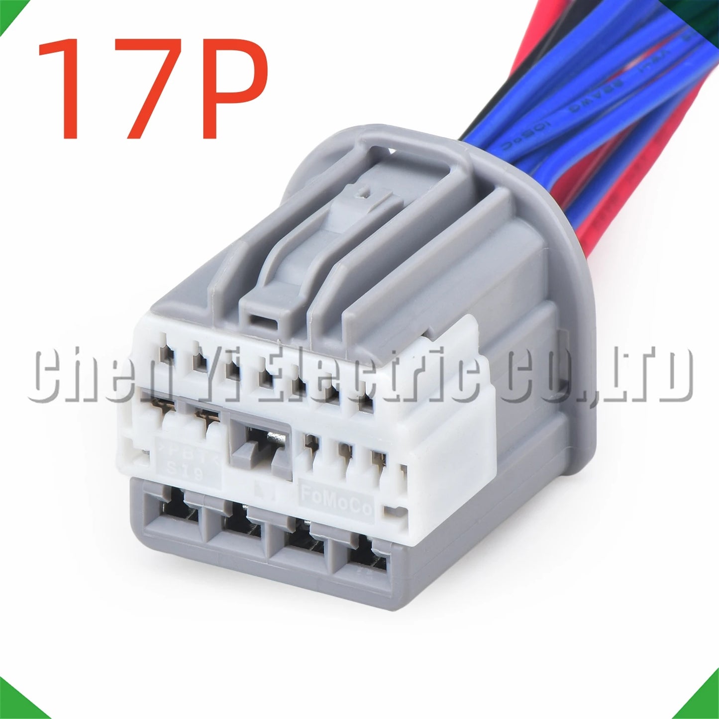 17 Pin 34 Pin Automotive Door Wire Harness Connector Plug 6098-6595 6098-6596 6098-6597 for Ford Focus BK2T-14603