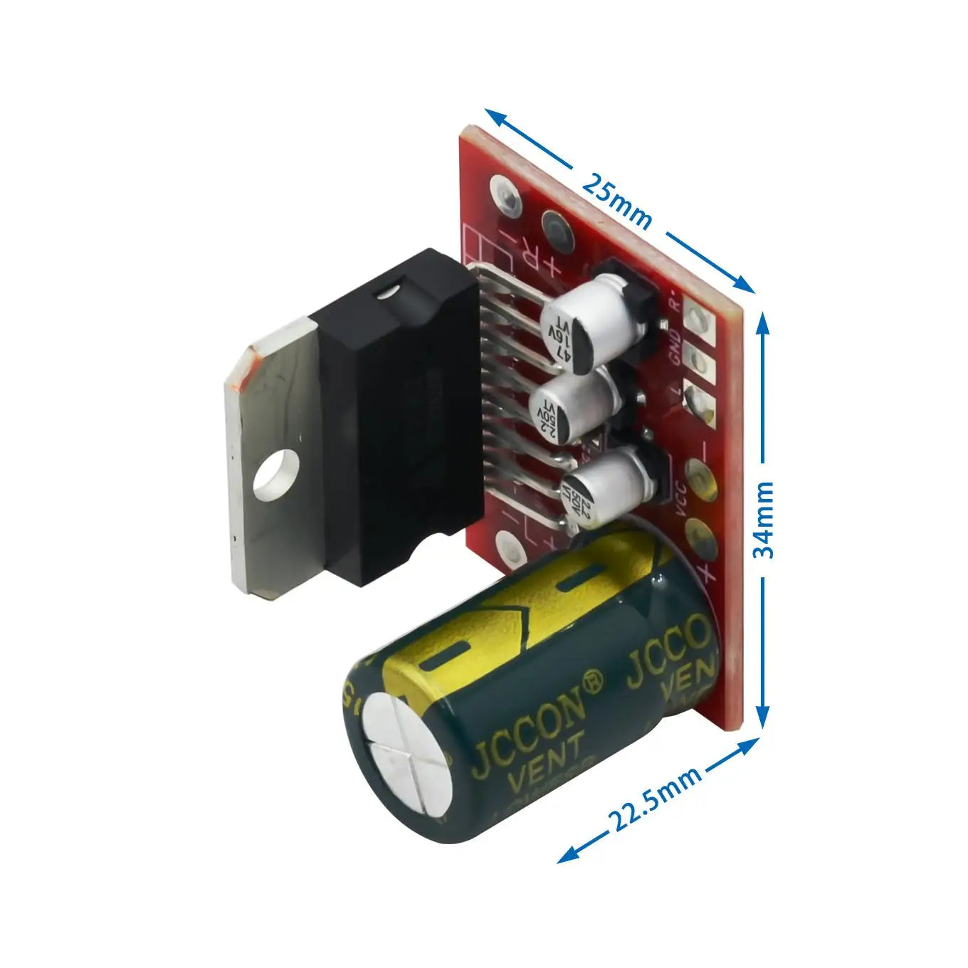TDA7379 Stereo Audio Amplifier 2x39W Dual Channel DC Power Module