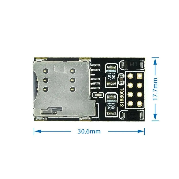 SIM800L GPRS GSM Module with Micro SIM Quad-Band TTL Serial for ESP8266/ESP32