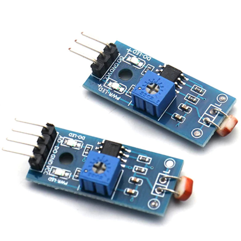 Photosensitive Light Intensity Sensor Module 3/4-Pin Photoresistor for Arduino