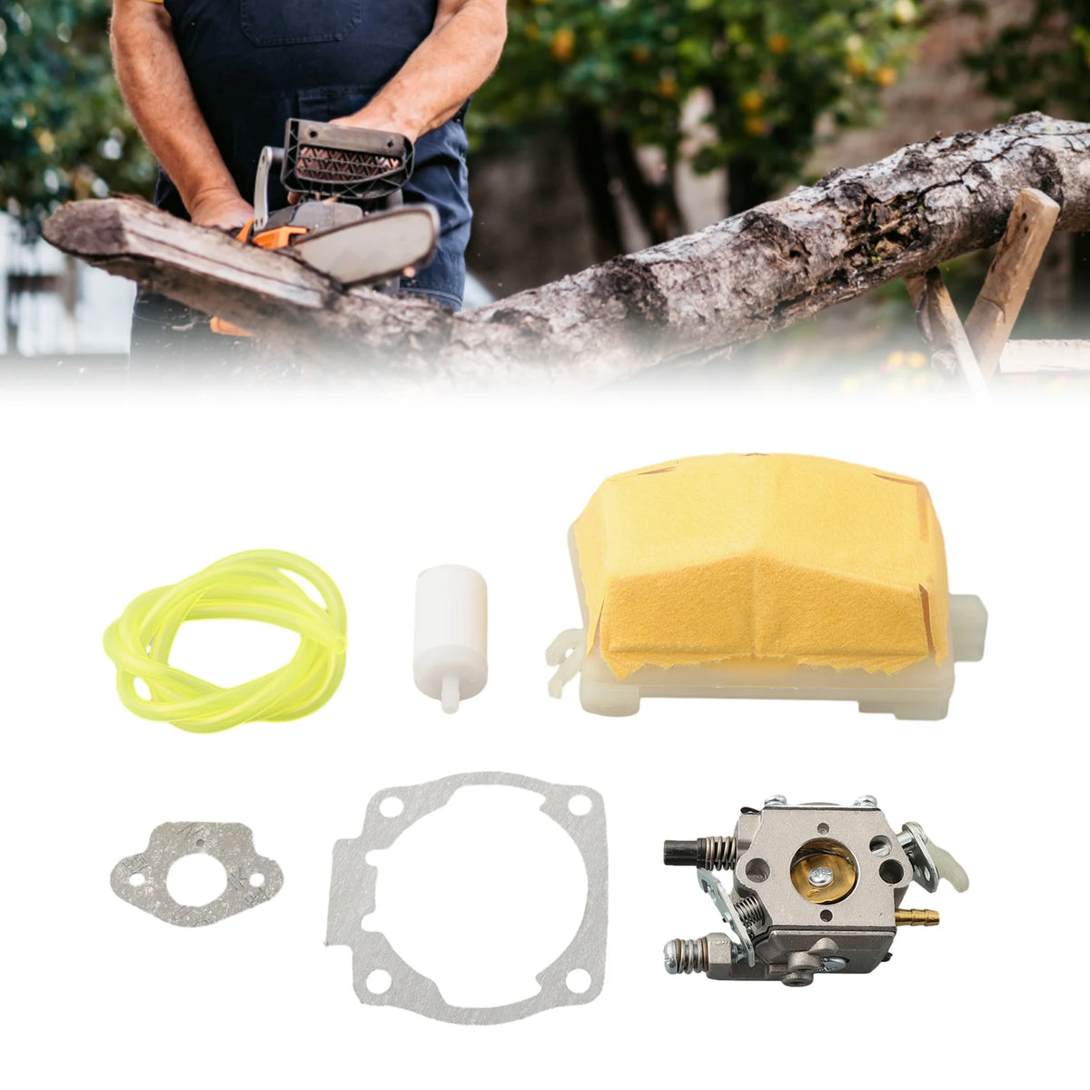 Outdoor Carburetor Engine Fittings Chainsaw Motor Parts Power Equipment Replacement For WT-170 For WT-170-1 61 50