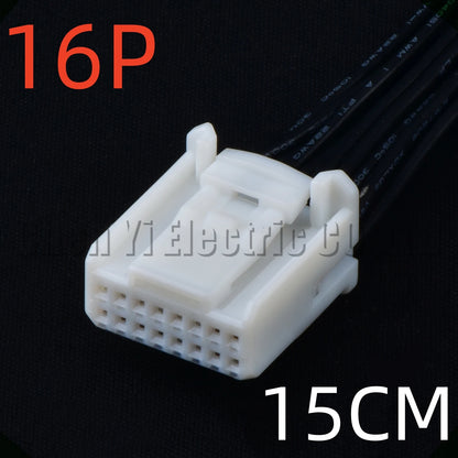 16 Pin Car Audio Navigation Connector 1318774-1 for Toyota Nissan