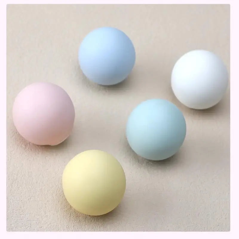 1pc Children's Furniture Handles Nordic Ceramic Children Room Cabinet Handles Macaron Colorful Round Drawer Knobs And Pulls