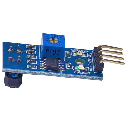 TCRT5000 IR Infrared Reflective Sensor Module Obstacle Avoidance Photoelectric Line Tracking for Arduino