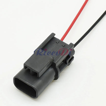 2 Pin 2.8mm Fan Connector 7122-1824-40 7223-1824-40 DJ7029A-2.8 PA66 Automotive Car Wiring