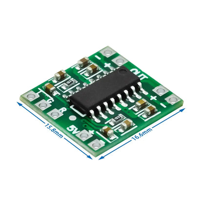 2PCS PAM8403 Super Mini 2×3W Class D Digital Amplifier Module 2.5-5V USB Powered