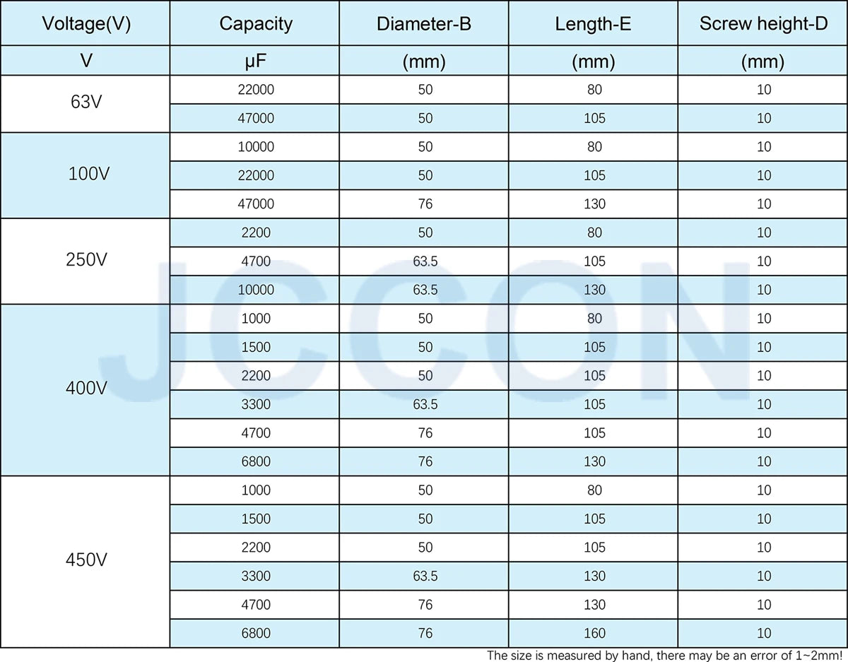 400V 4700µF CD136 Bolt Electrolytic Capacitor 76x105mm CE 105℃ With Bracket 2000H