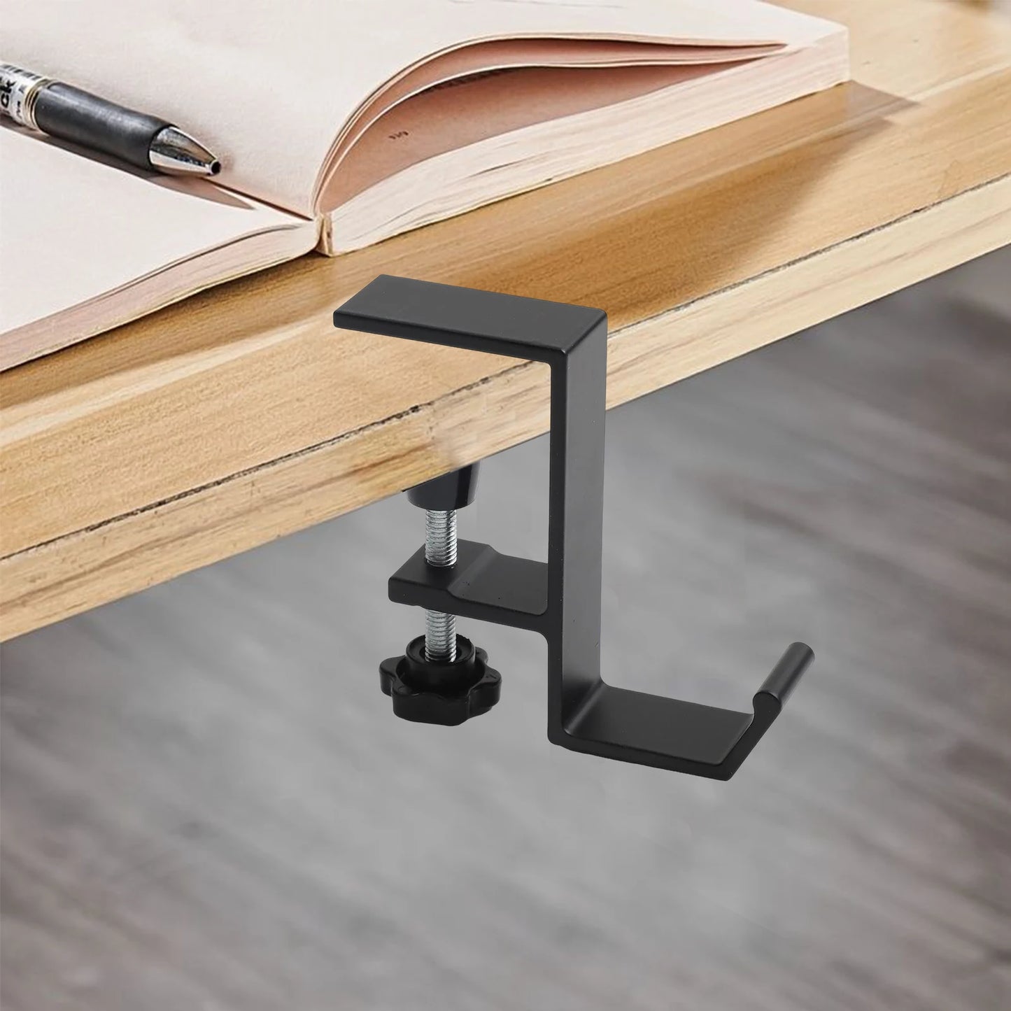 Adjustable Hanger Headphone Holder Organize Space Keep Bags Off Floor Easy Installation Lightweight And Portable Non-Slip Design