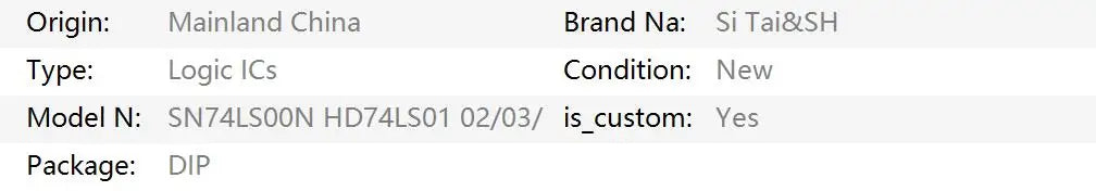 5PCS SN74LS Series Logic ICs Multiple Models DIP Package for DIY Electronics