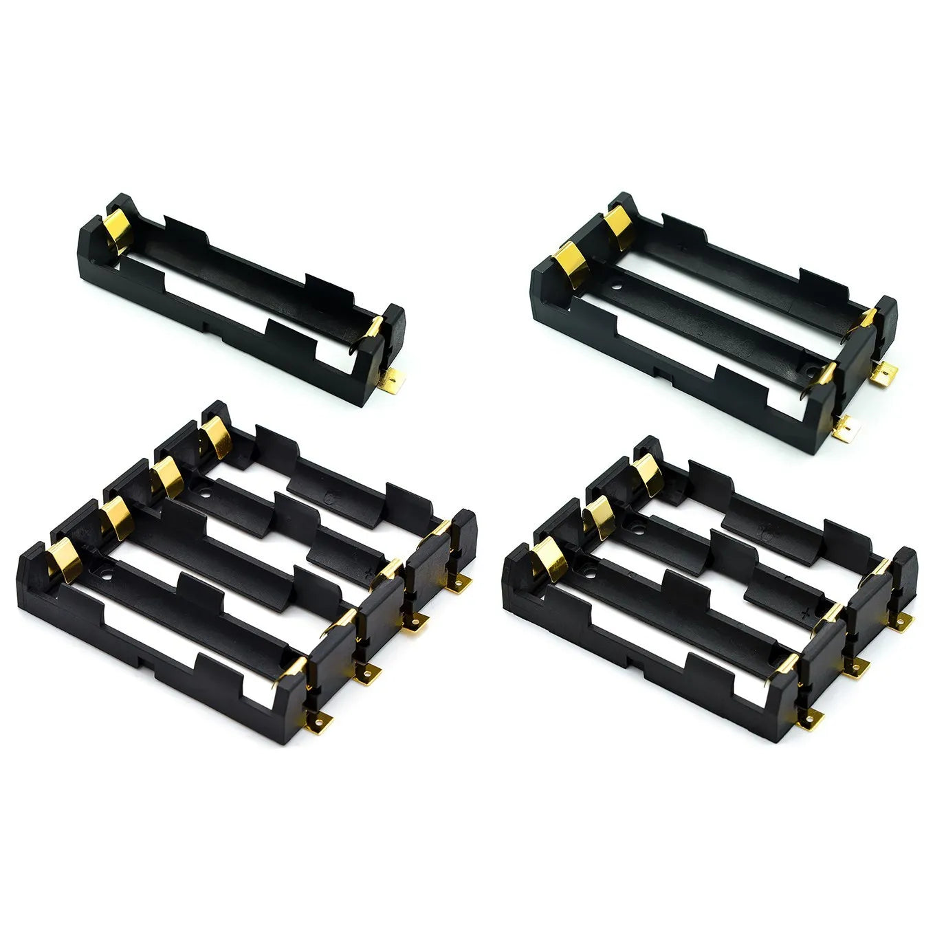 18650 Battery Pack SMT Cell Holder for 1 to 4 Cells SMD