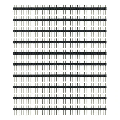 5PCS 2.54mm 1x40 Pin Female & Male Header Connector Kit for Electronics DIY