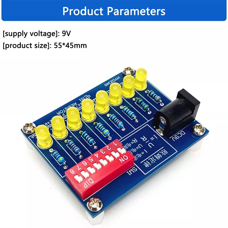 LED Lamp Current Test and Ohm’s Law Verification Board for DIY Electronics Teaching and Experiment