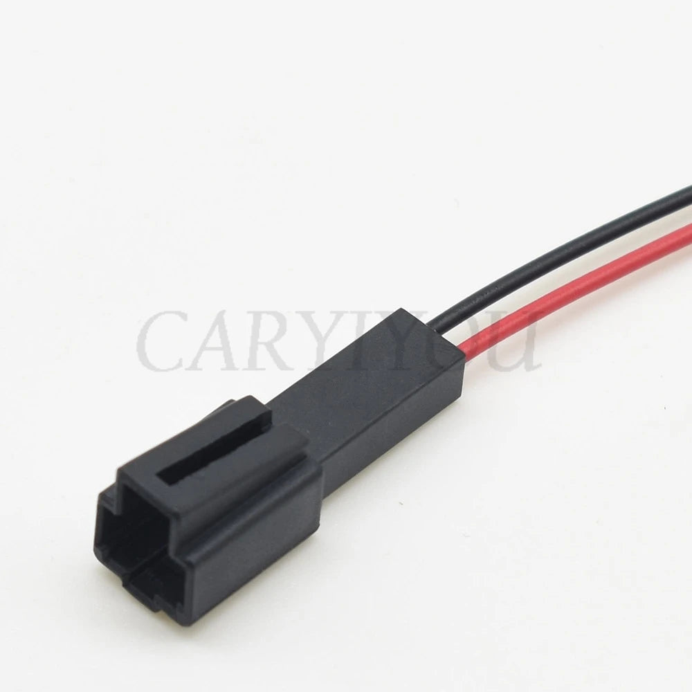 Automotive License Plate Lamp Wire Harness Socket with Terminal Compatible with 1-1534113-1 1534155-1 4B0971832 4E0972575