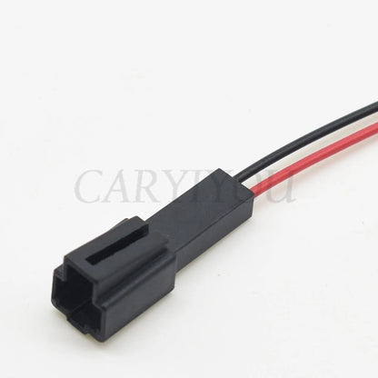 Automotive License Plate Lamp Wire Harness Socket with Terminal Compatible with 1-1534113-1 1534155-1 4B0971832 4E0972575