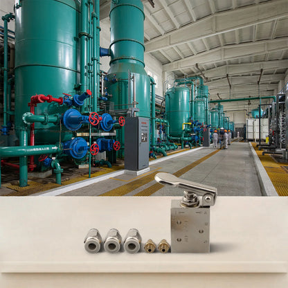 TAC2-41P+34T Pneumatic Valve 2 Position 3Way Mechanical Valve With 6mm Connector Pneumatic Switch Valve For Automatic Equipment