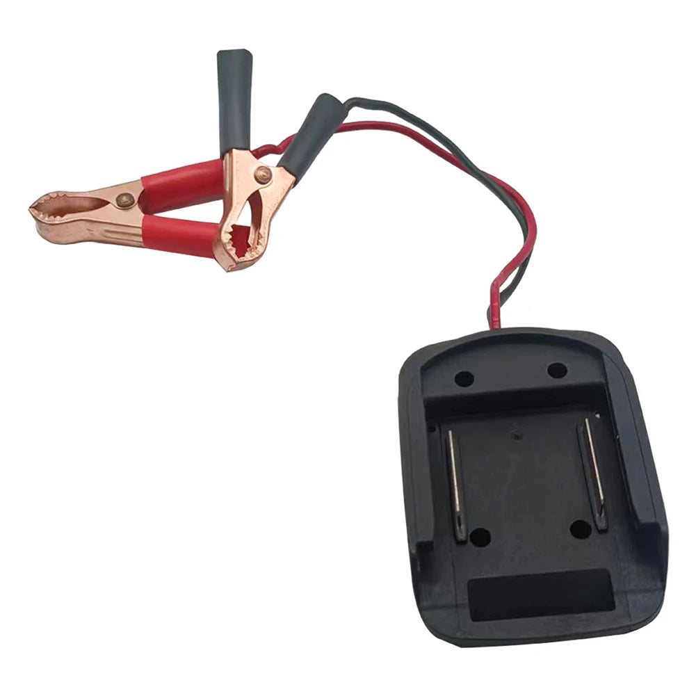 BL1830 Replacement Battery Adapter Jump Starting Batteries Strong Grip Clamps Booster Battery Cables Easy To Use For BL1815