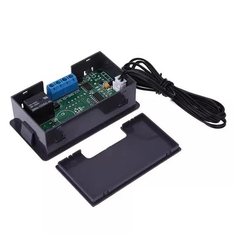 W3230 Digital Temperature Controller LED Thermostat with Heating and Cooling Switch, DC 12/24V or AC 110/220V