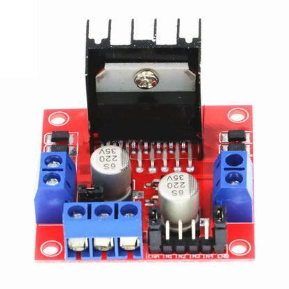 L298N Motor Driver Board Module DC Stepper Motor Controller For Robot Car 5V H Bridge Drive 25W For Power Supply