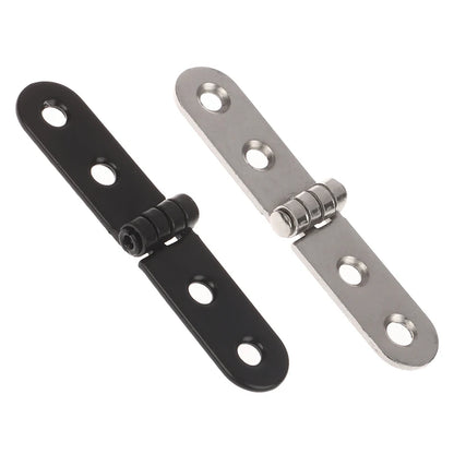 2pcs 180 Degree Screw-On Hinges For Sewing Machine Cabinet Door Hinge  Foldable Hinge Flap Furniture Hardware Accessories