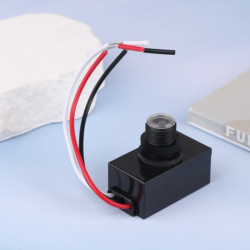 Photocell Sensor Switch – Dusk to Dawn Light Sensor for Outdoor Street Light, AC 110V-240V Photoelectric Sensor Switch