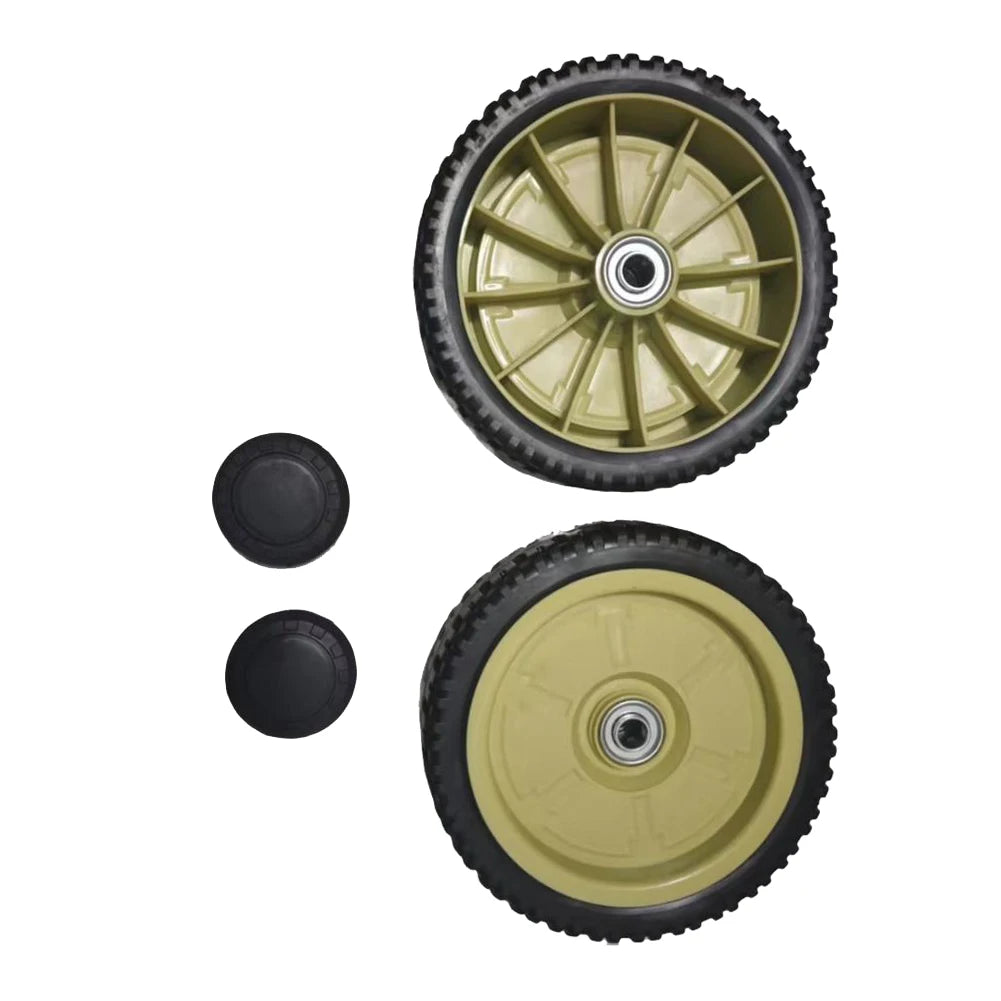 Lawn Mower Wheel Replacement Kit 20CM Diameter 4 Pack Front Rear Wheels for Honda Models HR214 HRU214 HRU215 HRU216D HRU196 Use
