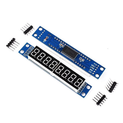 TM1637 4-Digit & MAX7219 8-Digit 7-Segment LED Display Module 0.36 Inch Clock Red Anode Tube