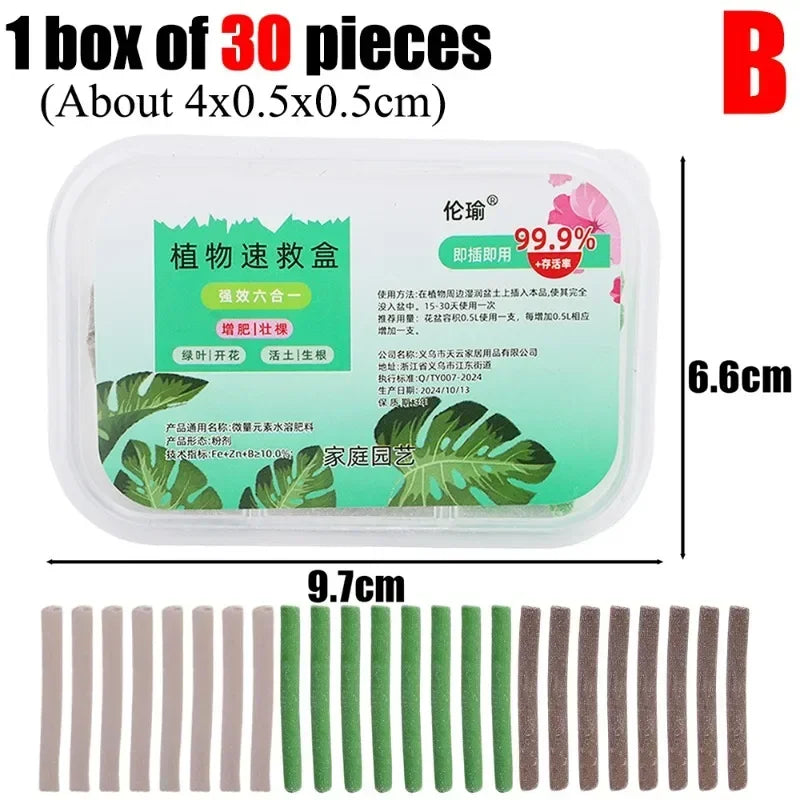 Plant Slow-release Sticks Nutrient Stick Universal Indoor Potted Flower Pot Plants Fertilizer Bars Enhancer Garden Accessories