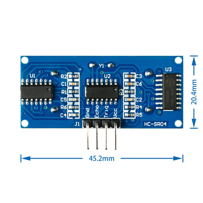 50pcs HC-SR04 Ultrasonic Distance Measuring Sensor Module for Arduino Ranging and Detection