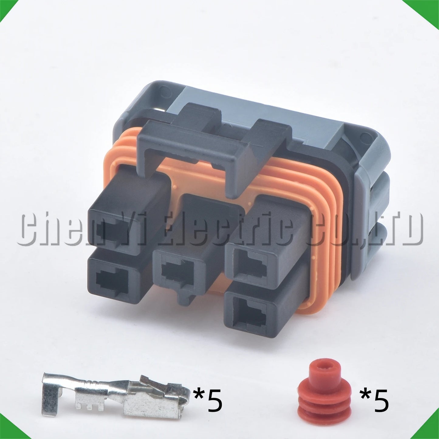 5 Pin DDEC ECM Connector 12124630 Waterproof Plug for Cummins CAT