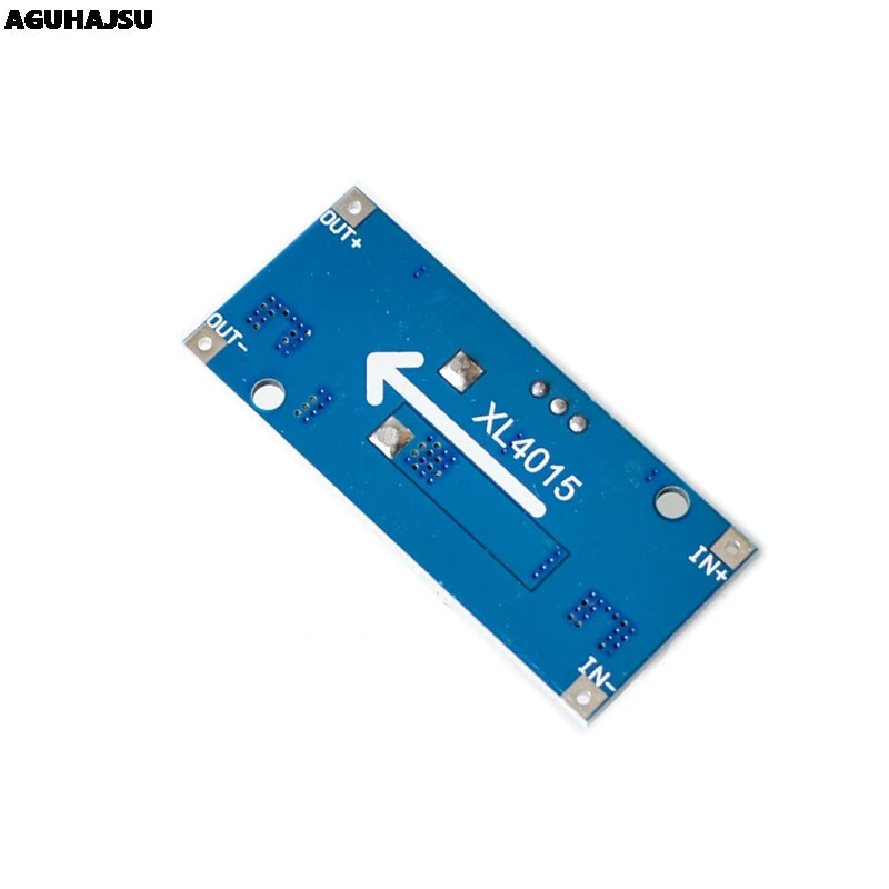 XL4015 DC-DC Adjustable Step-Down Power Supply Module 4–38V to 1.25–36V 5A with LED and Heat Sink