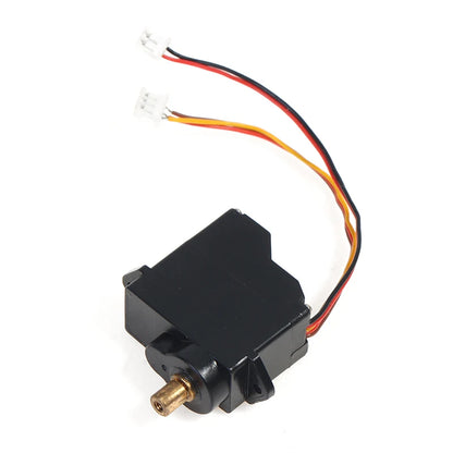 Metal Steering Gear 360 Degree for Climbing Car Servo Five-wire Without Drive Plate DC 3V-6V Micro Mini M10 Motor Gearbox 12g